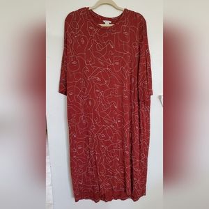 Monki oversized t-shirt dress